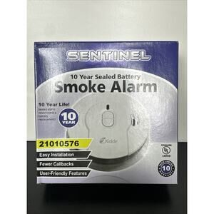 Sentinel 10 Year Worry-Free Sealed‎ Battery Smoke Detector